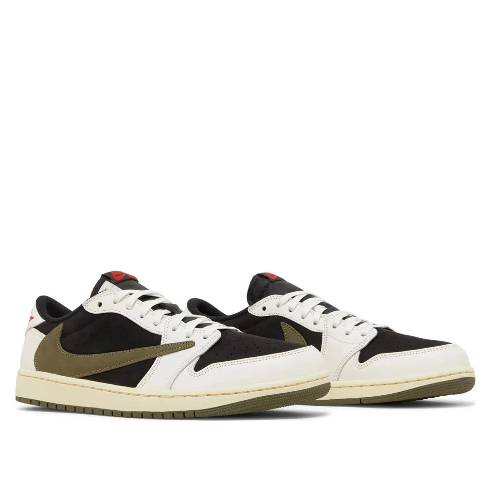 Jordan 1 Retro Low OG SP Travis Scott Olive görsel 2