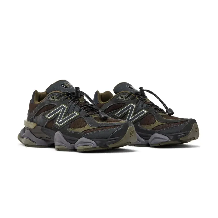 New Balance 9060 Blacktop Dark Moss görsel 2
