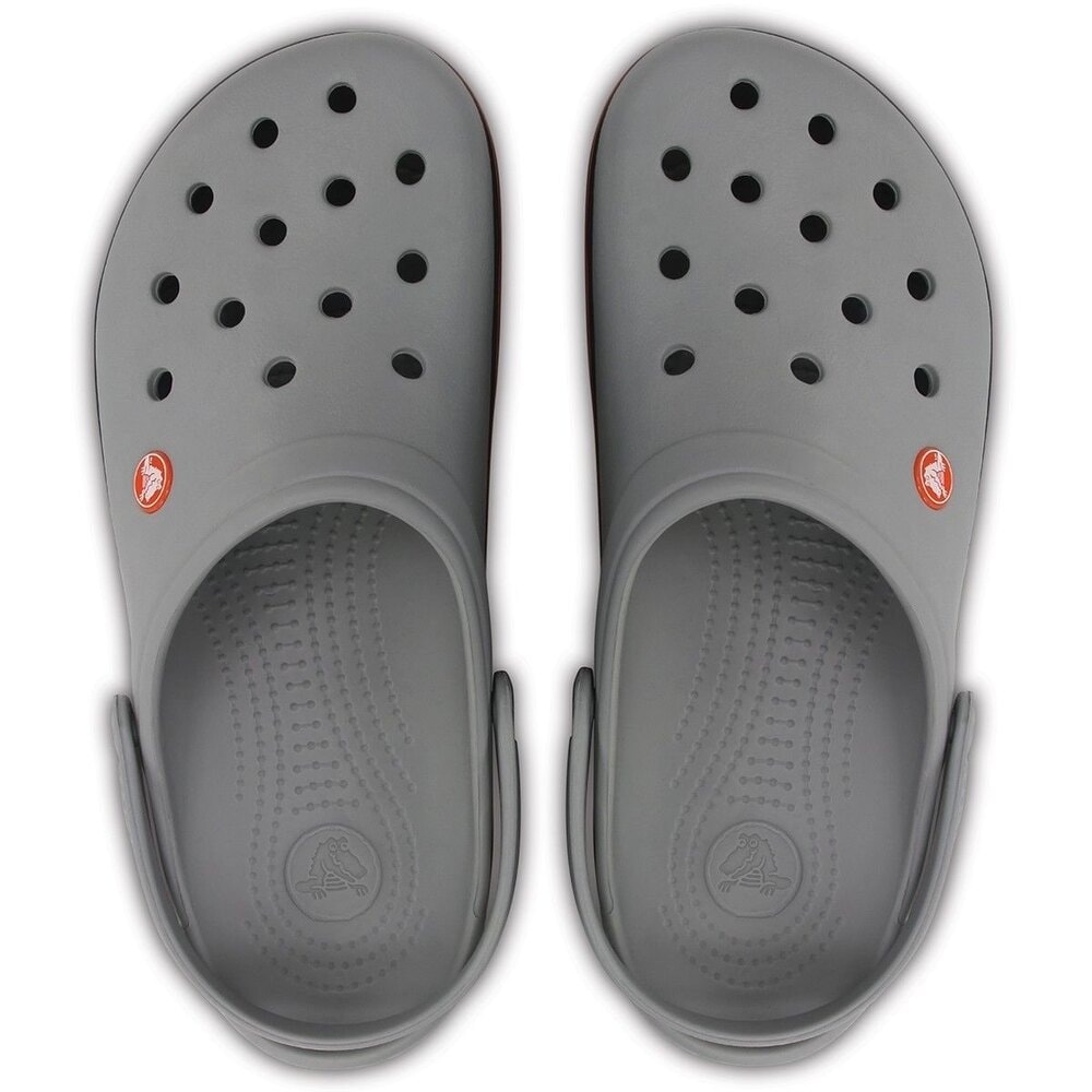 Crocs Crocband Light Grey Navy görsel 3