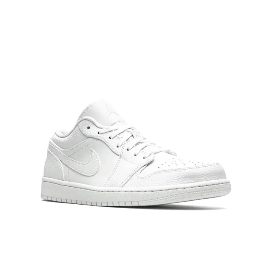 Jordan 1 Low Triple White görsel 2