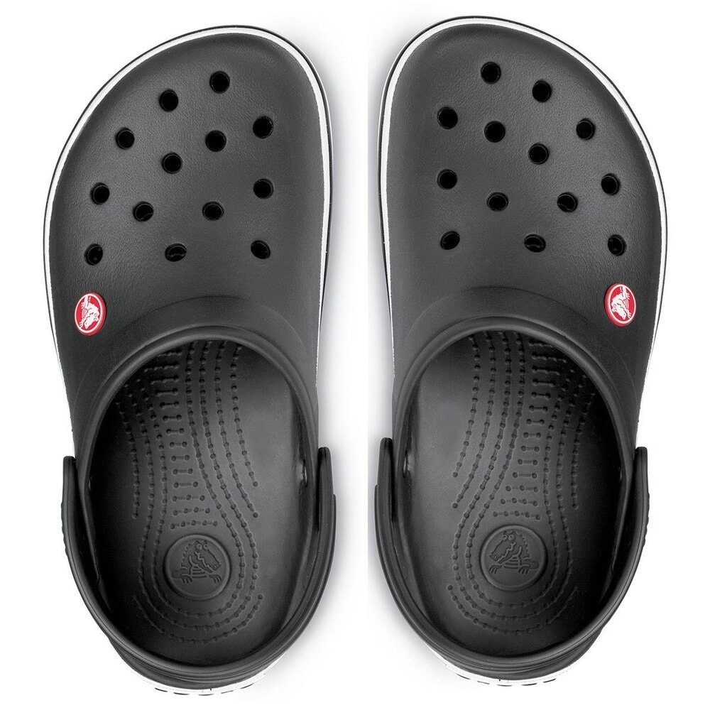 Crocs Crocband Black White görsel 3