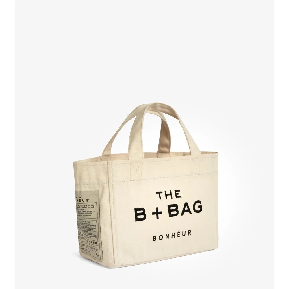 The B + Bag Bonheur Canvas Tote görsel 2
