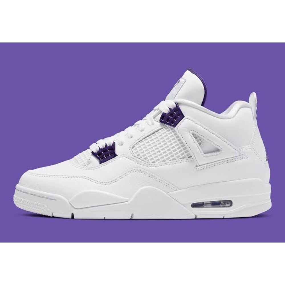 Jordan Retro 4 Purple Metallic görsel 2