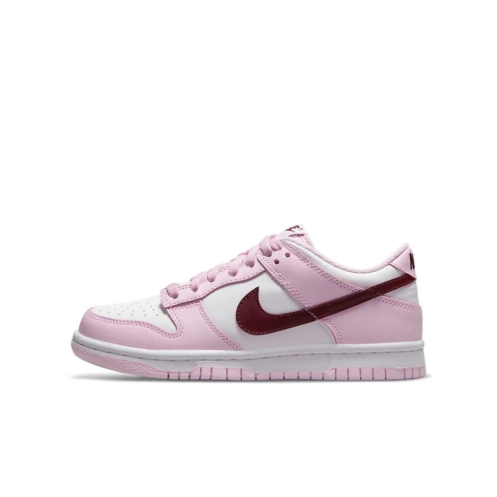 Nike Dunk Low Pink Foam Red White görsel 3