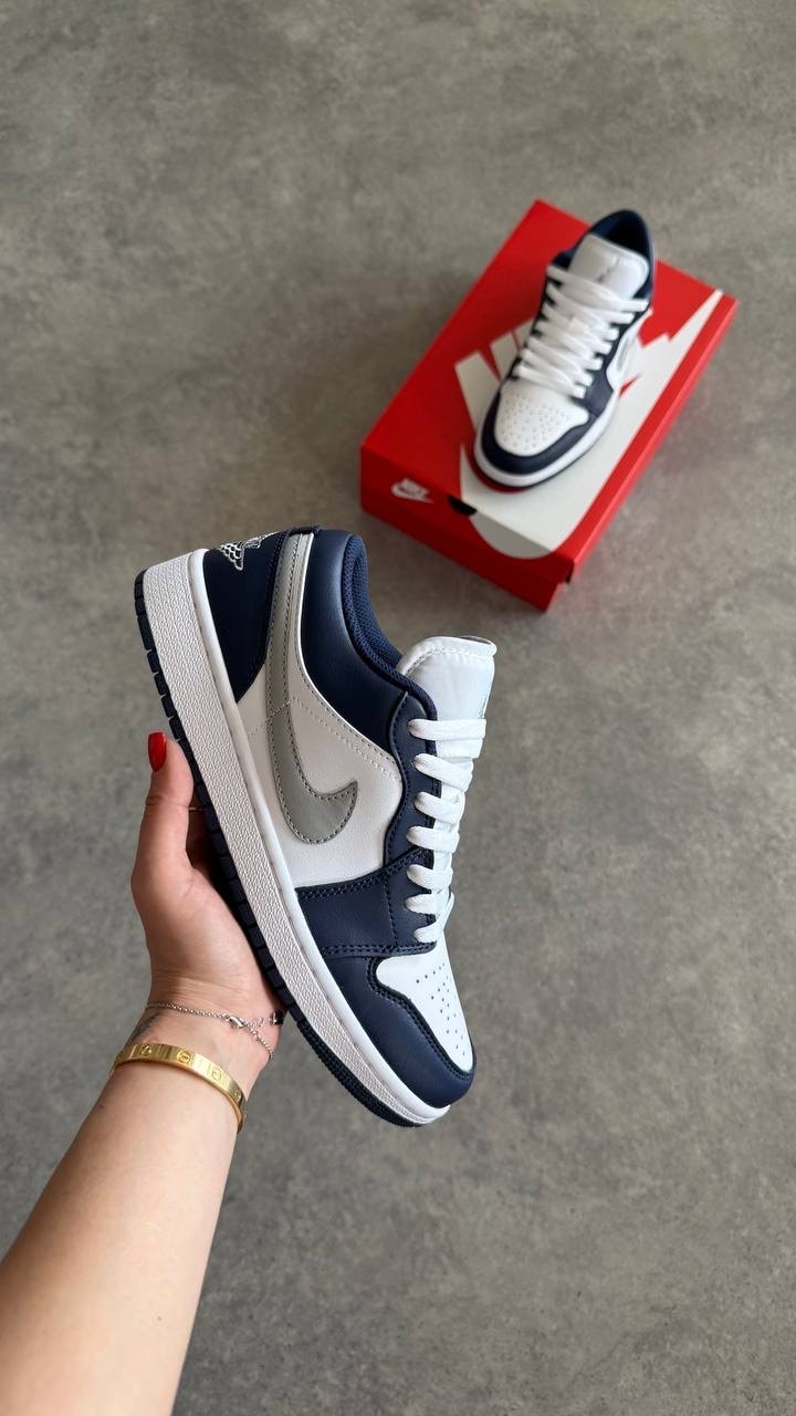 Nike Air Jordan low Mid Night görsel 2