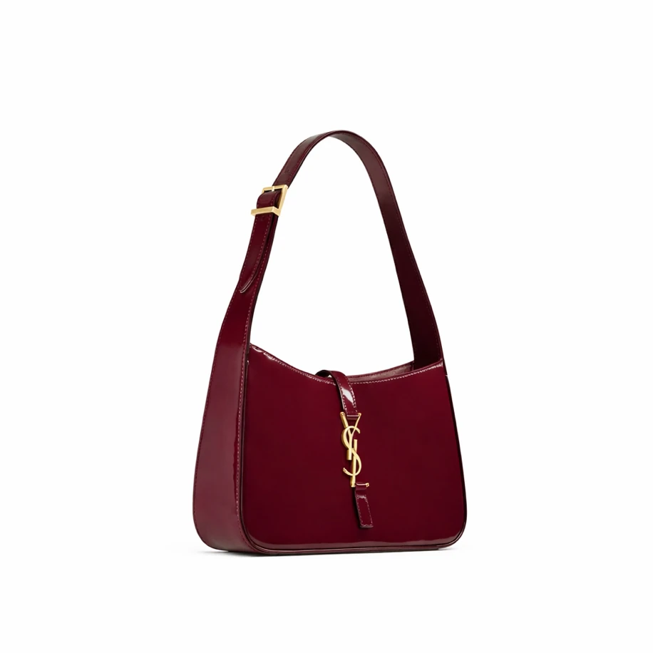 Yves Saint Laurent Hobo Bag Bordeaux görsel 2
