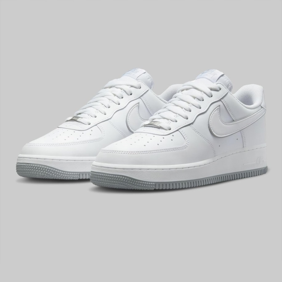 Nike Aır Force 1 Low GS White Wolf Grey görsel 2