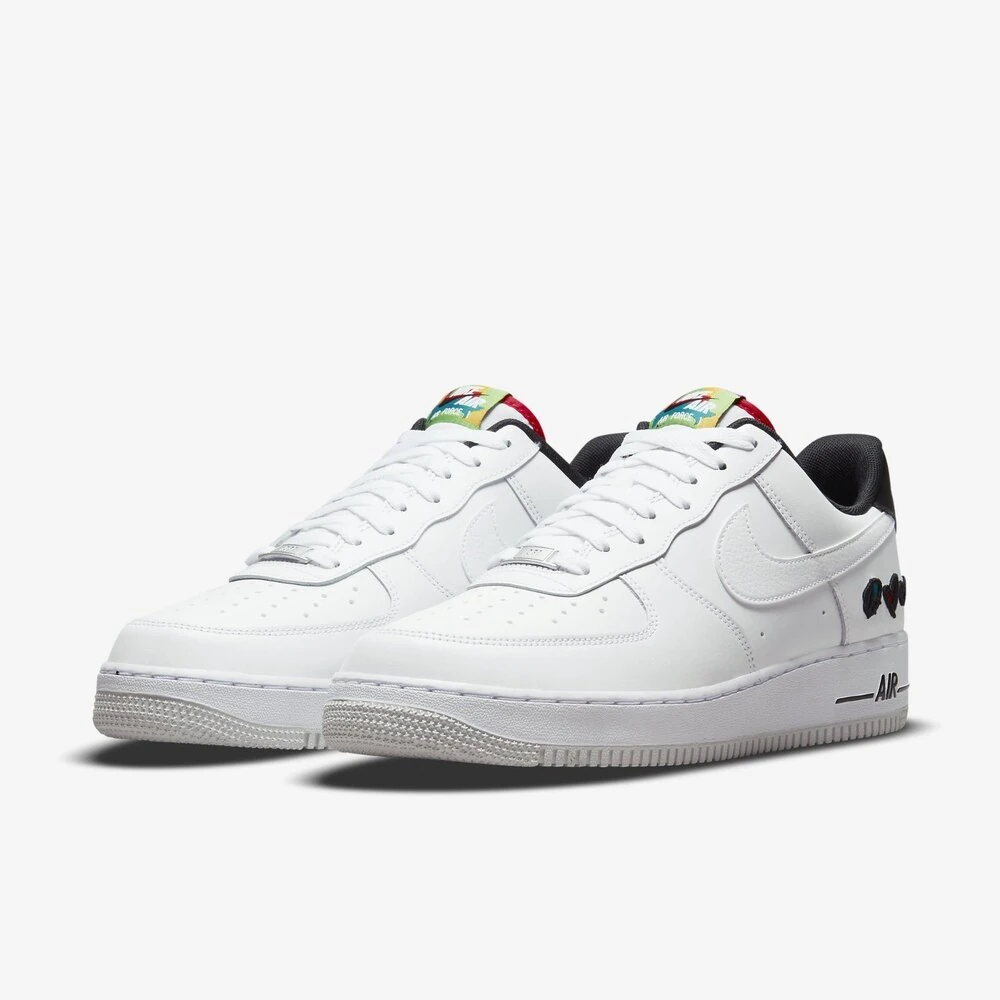 Nike Air Force 1 Low ‘07 LV8 3 Peace,Love, Swoosh görsel 2
