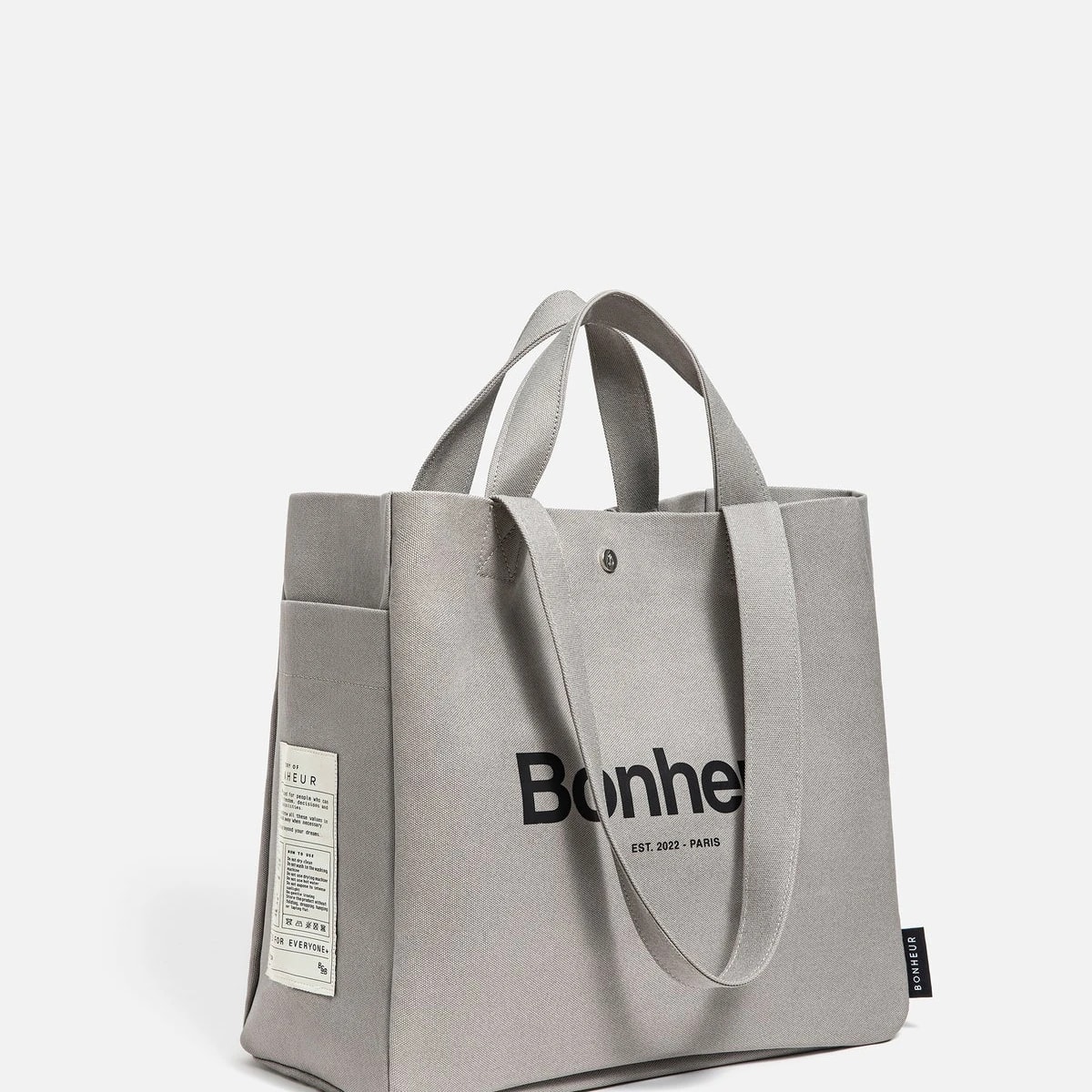 Bonheur Canvas No4 Suede Gray görsel 2