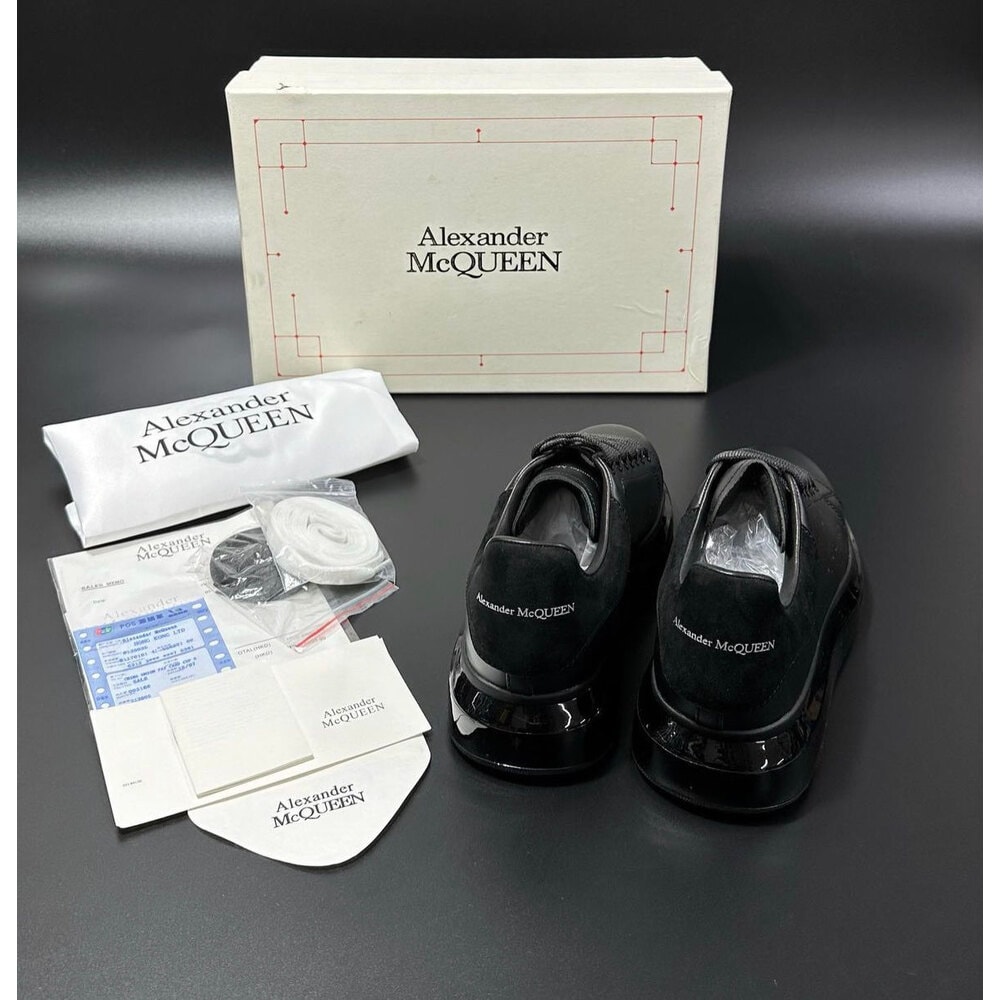 Alexander McQueen Black Taban görsel 4