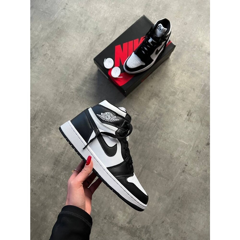 Nike Jordan Mis Panda Siyah Beyaz görsel 4
