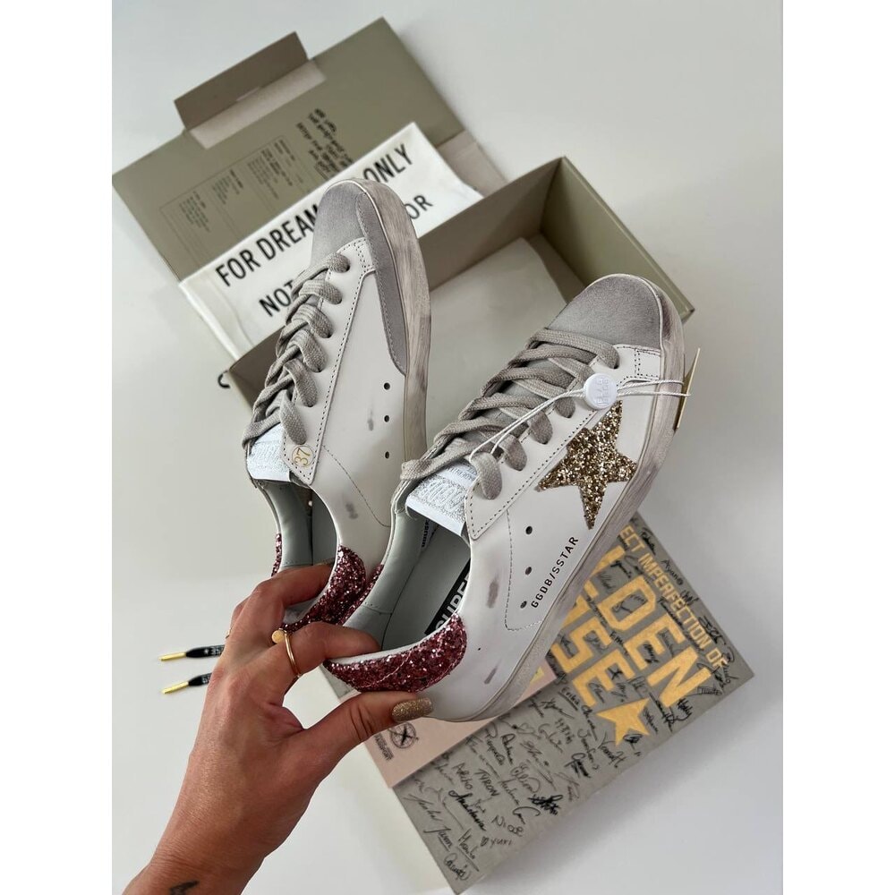 Golden Goose Sim Silver Gold görsel 2