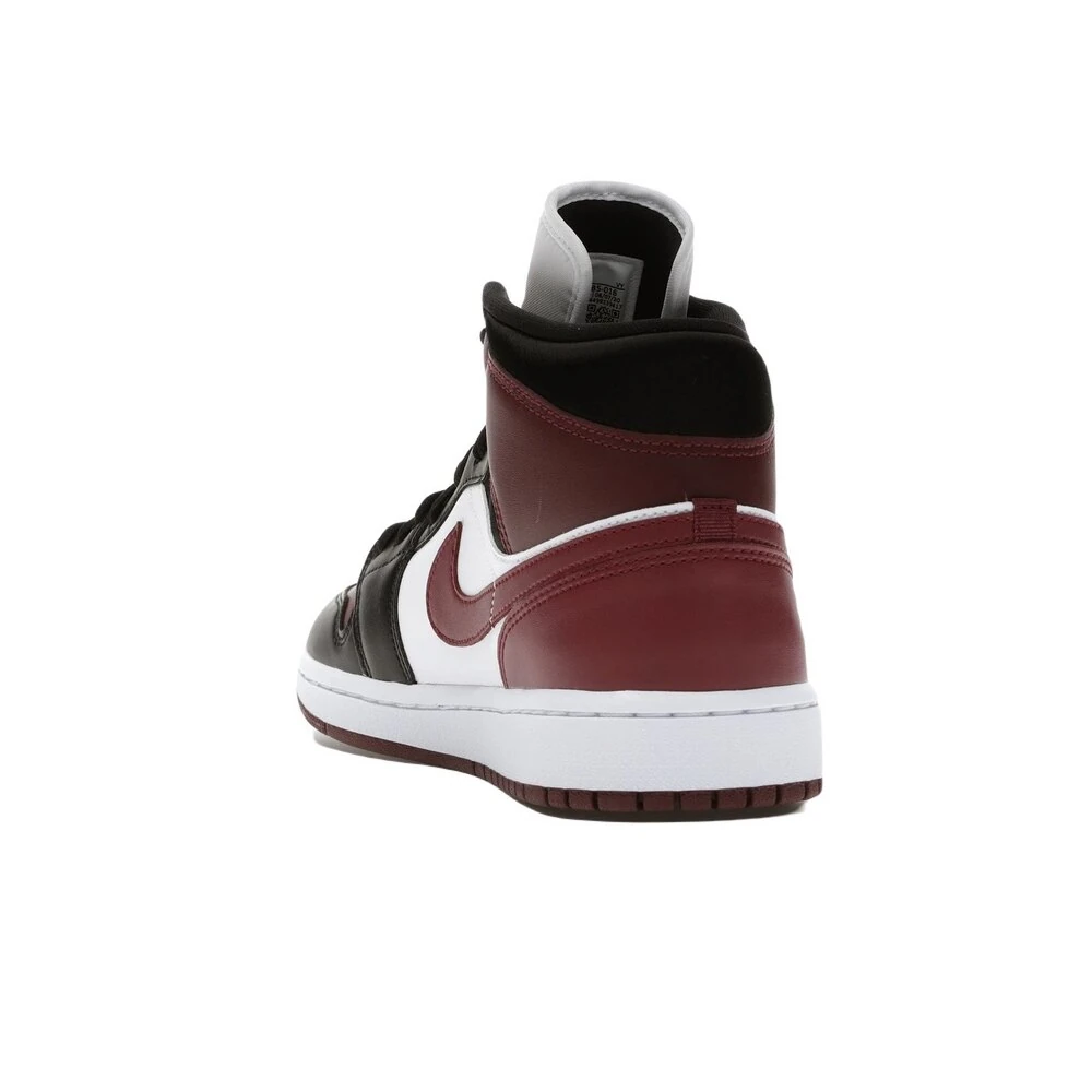 Jordan 1 Mid SE Black Dark Beetroot görsel 4