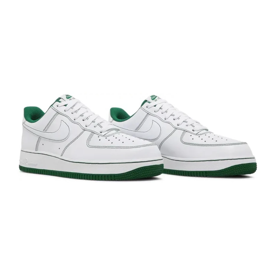 Nike Air Force 1 '07 'Contrast Stitch - White Pine Green' görsel 4