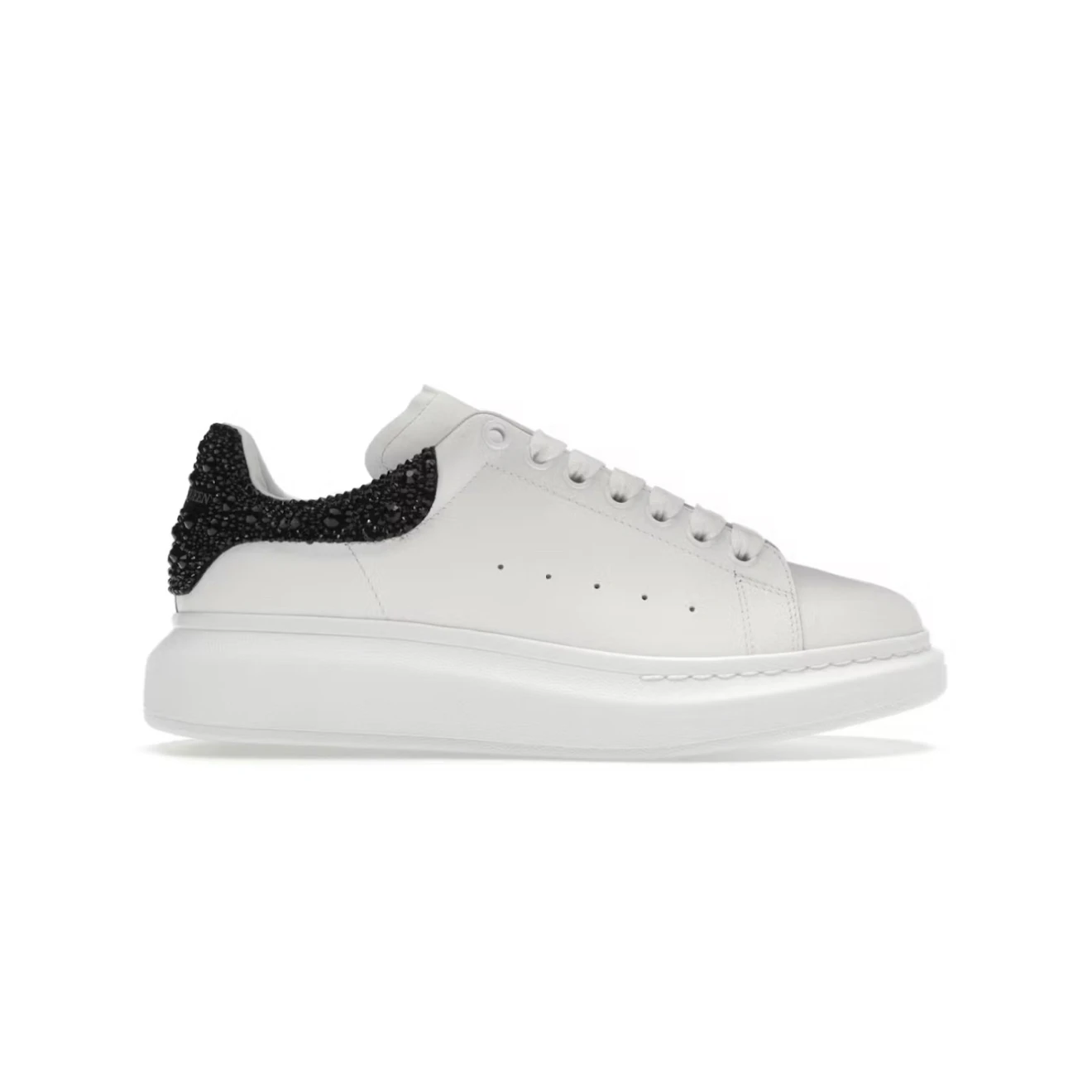 Alexander Mcqueen White Black Crystals