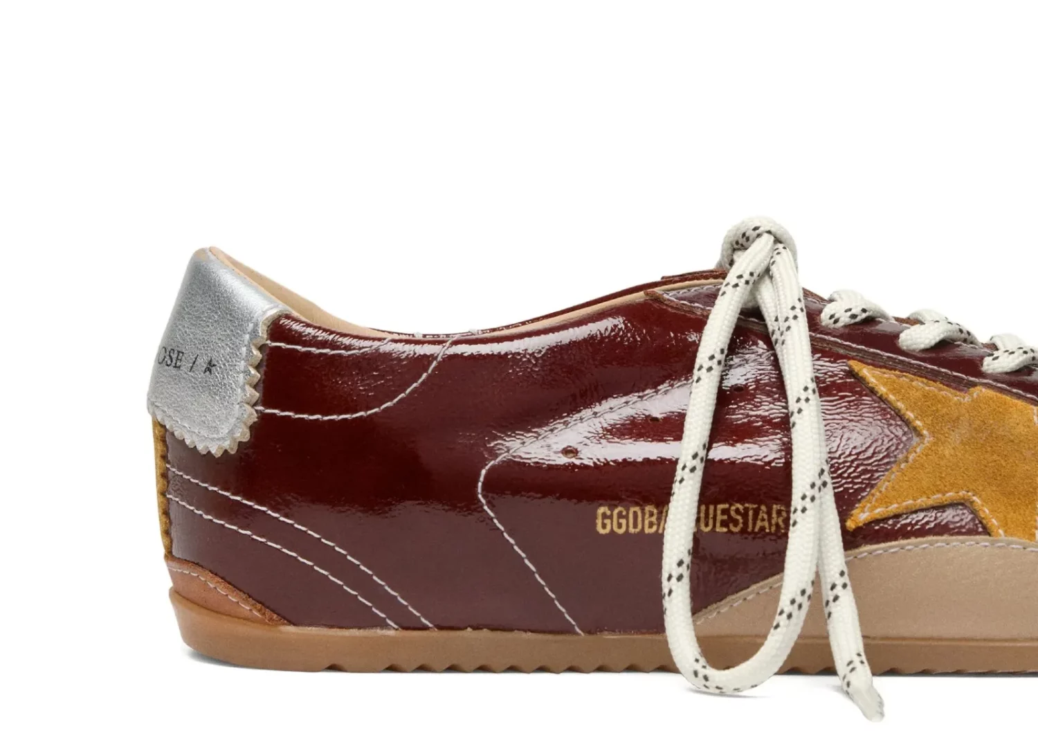 Golden Goose True-Star Burgundy görsel 4