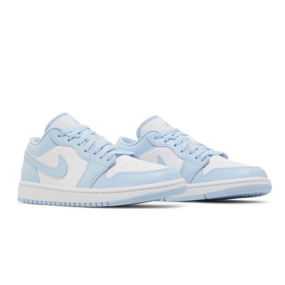 Air Jordan 1 Low "Football Grey University Blue" görsel 2