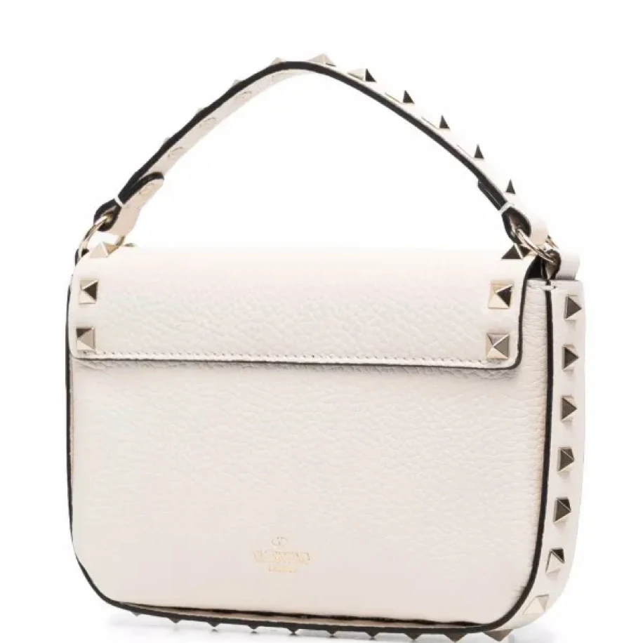 Valentino Garavani Rockstud Bag Mini White görsel 2