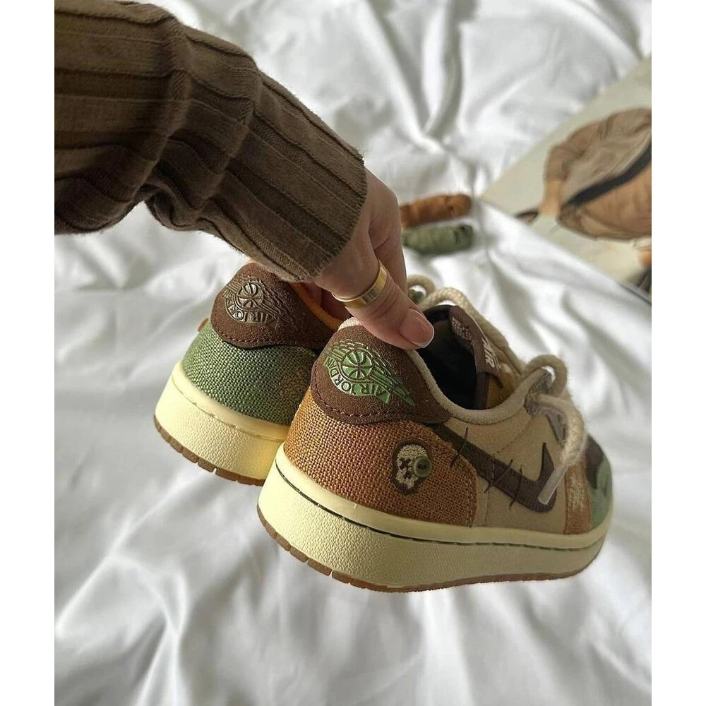 Jordan 1 Retro Low OG Zion Williamson Voodoo görsel 3