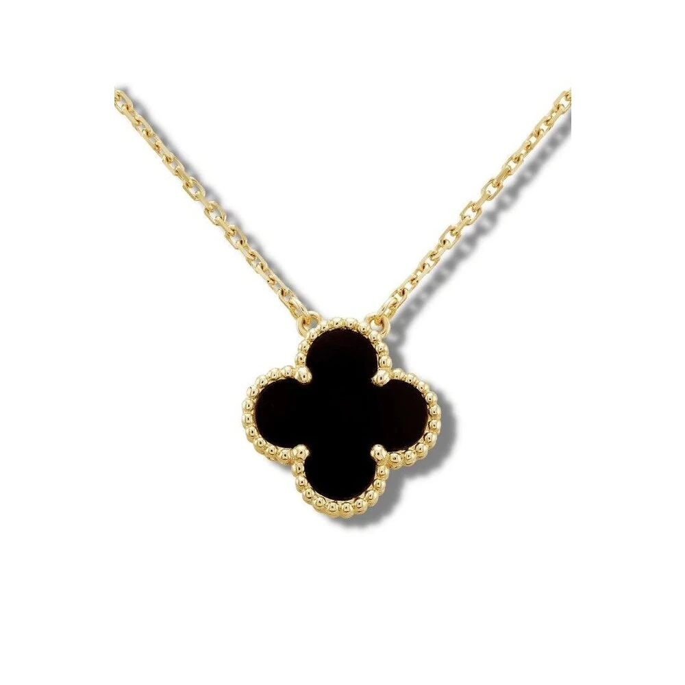 Van Cleef Kolye Gold-Black görsel 2