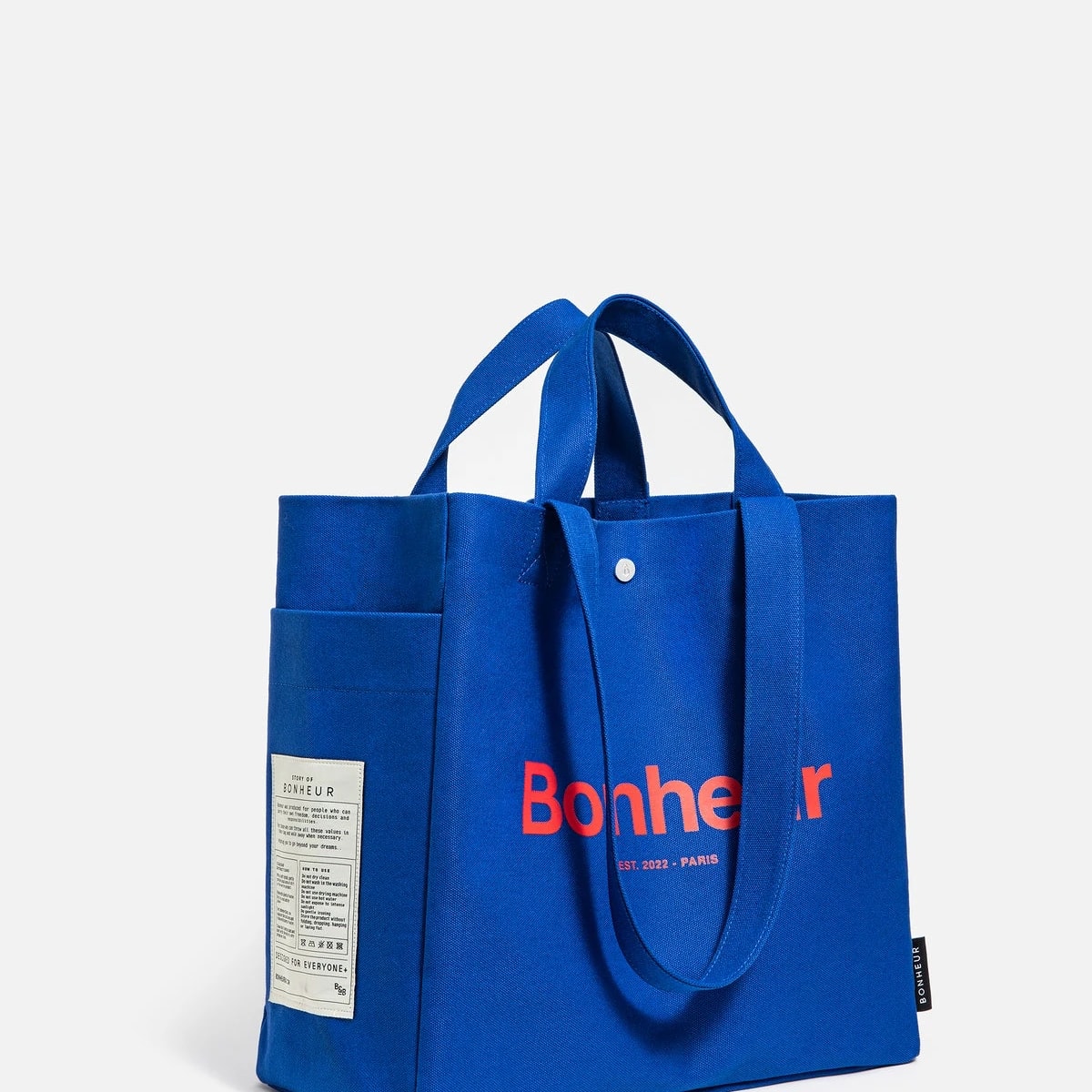 Bonheur Canvas No4 Ocean Blue görsel 2