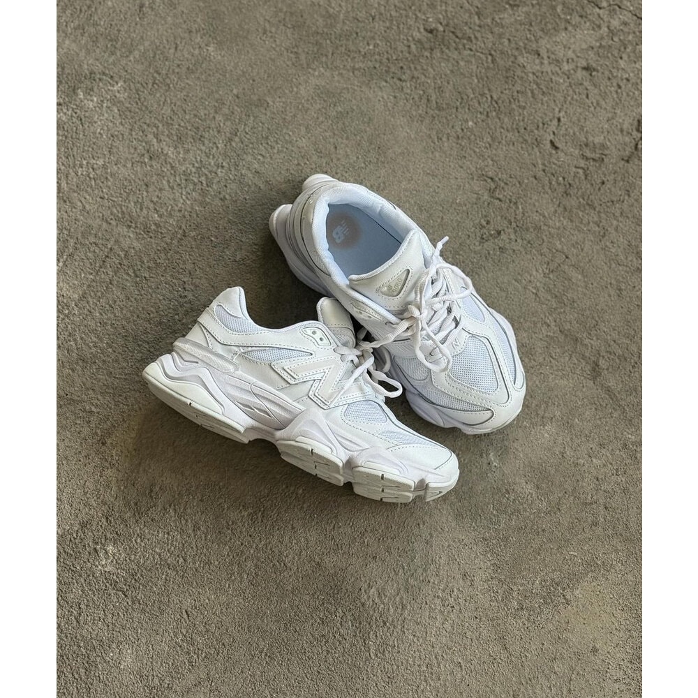 New Balance 9060 Triple White görsel 5