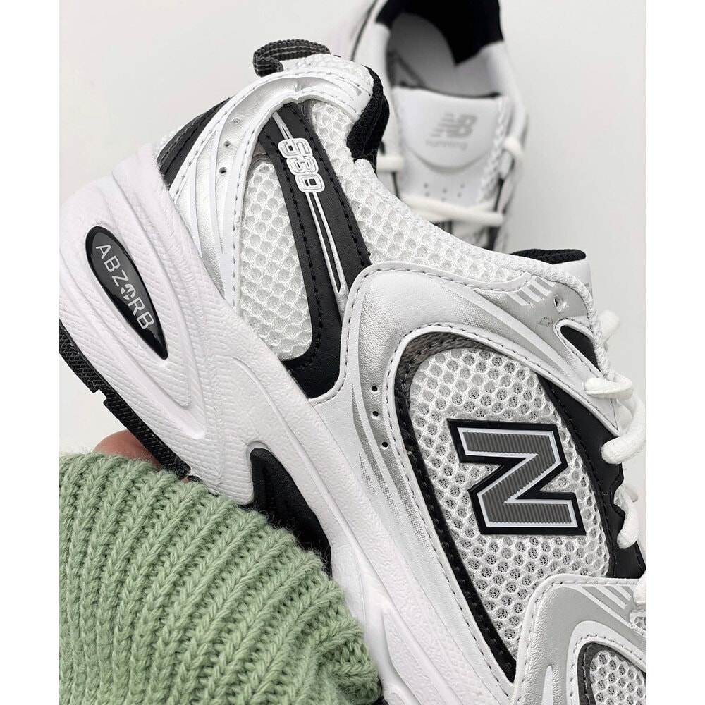 New Balance 530 WHITE SILVER Metallic görsel 4