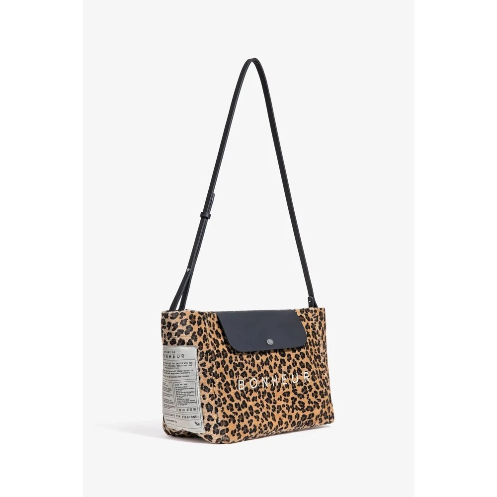 Bonheur Clutch Bag Leopard görsel 2