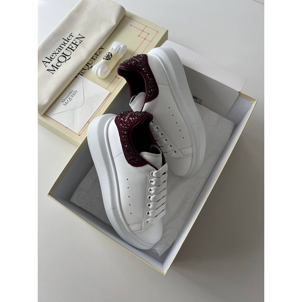 Alexander McQueen Beyaz Cyristal