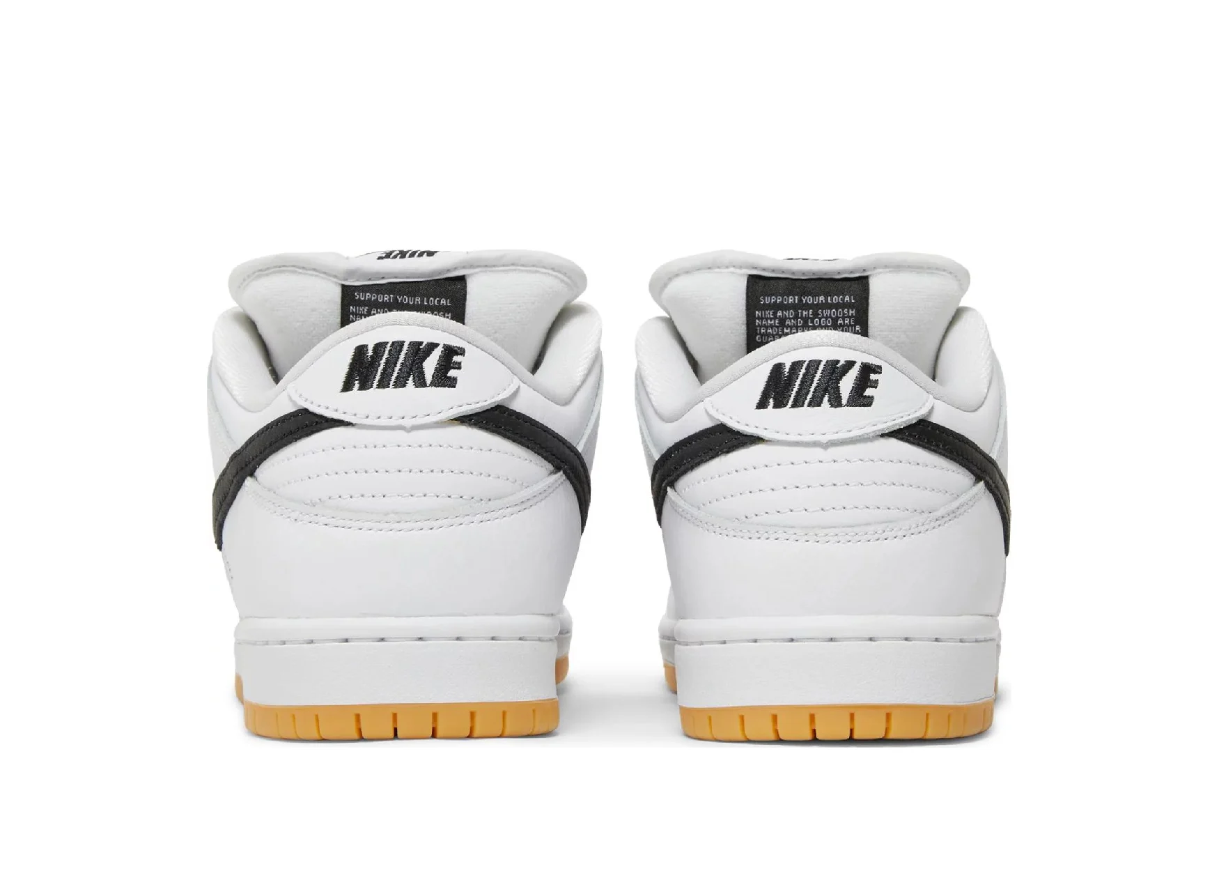 Nike SB Dunk Low Pro White Gum YENİ görsel 3