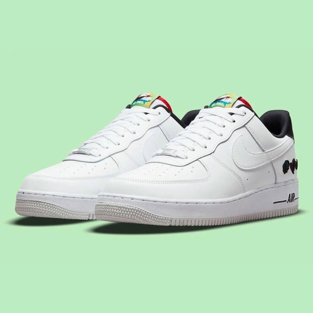 Nike Air Force 1 Low 07 LV8 “ Peace Love & Swoosh “ görsel 2