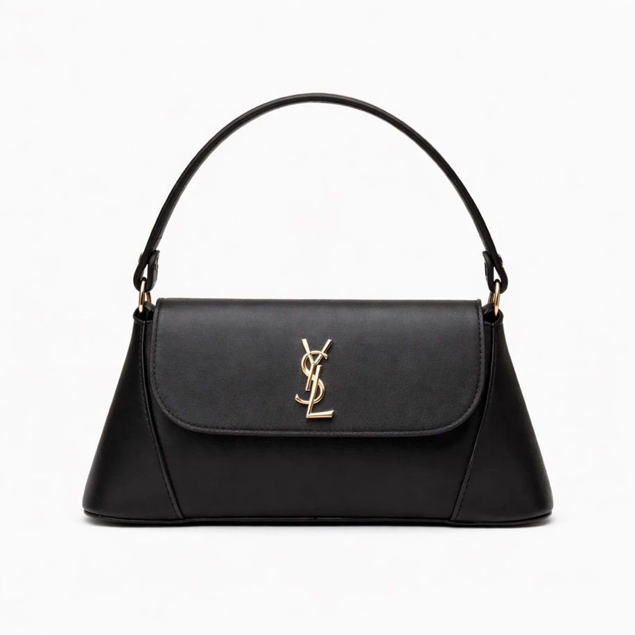 Yves Saint Laurent Solferino Bag Black