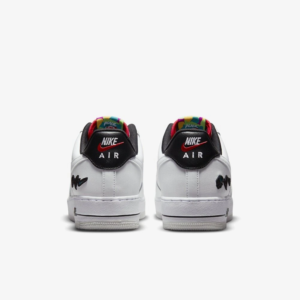 Nike Air Force 1 Low ‘07 LV8 3 Peace,Love, Swoosh görsel 4