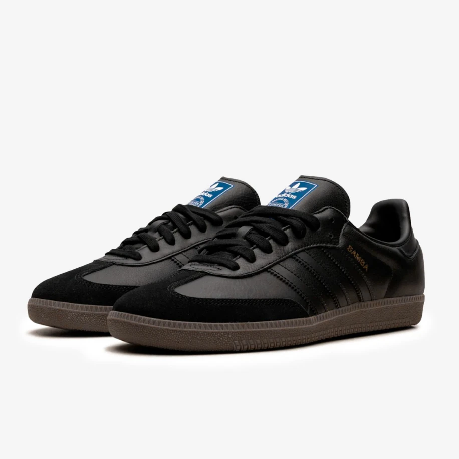 adidas Samba OG Core Black Gum görsel 2