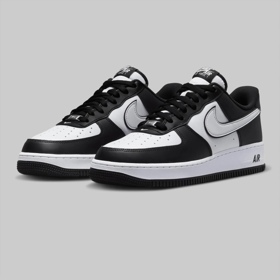 Nike Air Force 1 Low LV8 2 White Swoosh Panda görsel 2