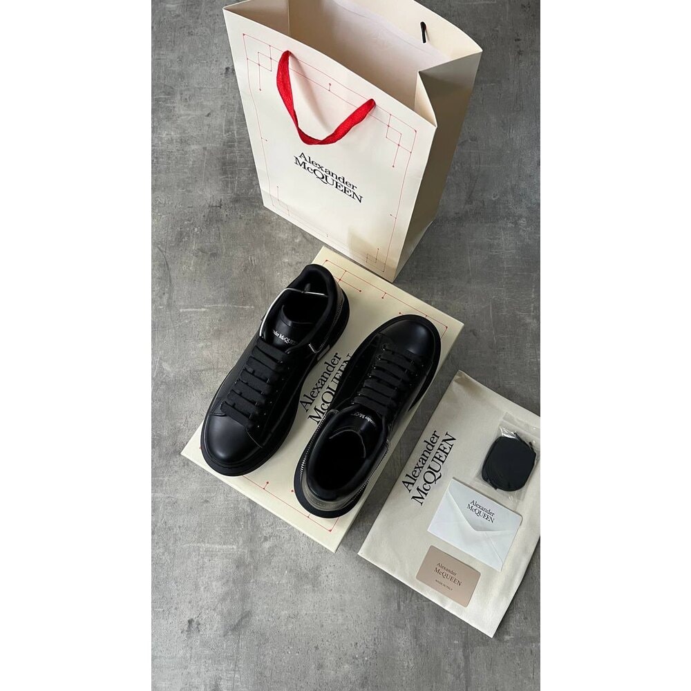 Alexander McQueen Fermuar Siyah görsel 3