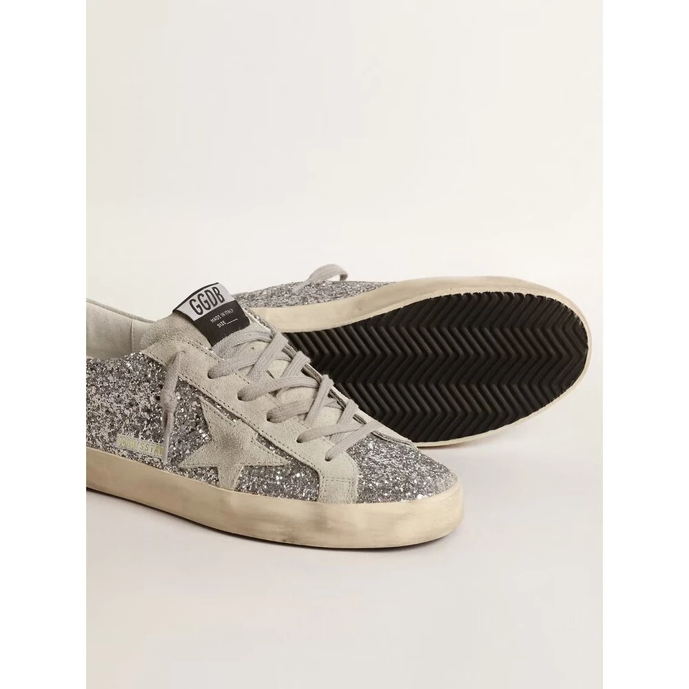 Golden Goose Silver Glitter görsel 3