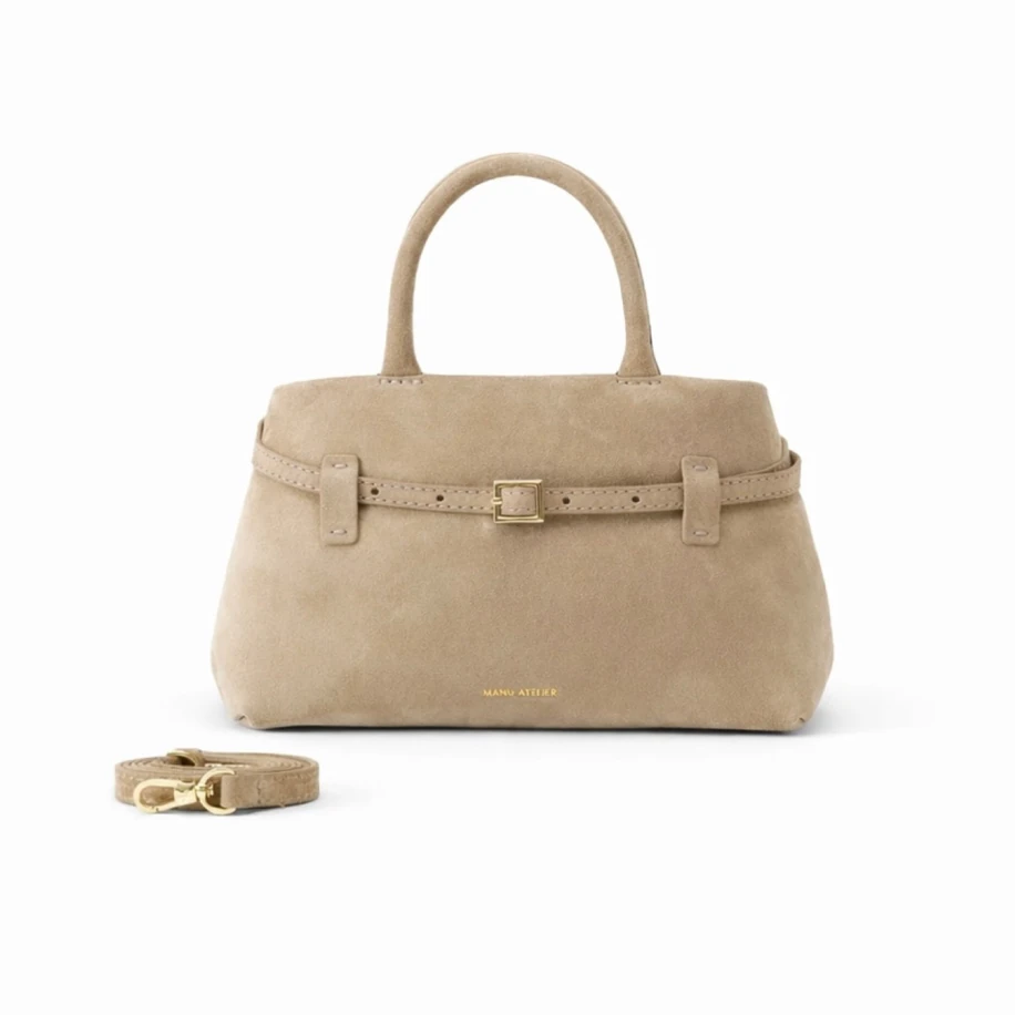 Manu Atelier Le Cambon 25 Cream Suede