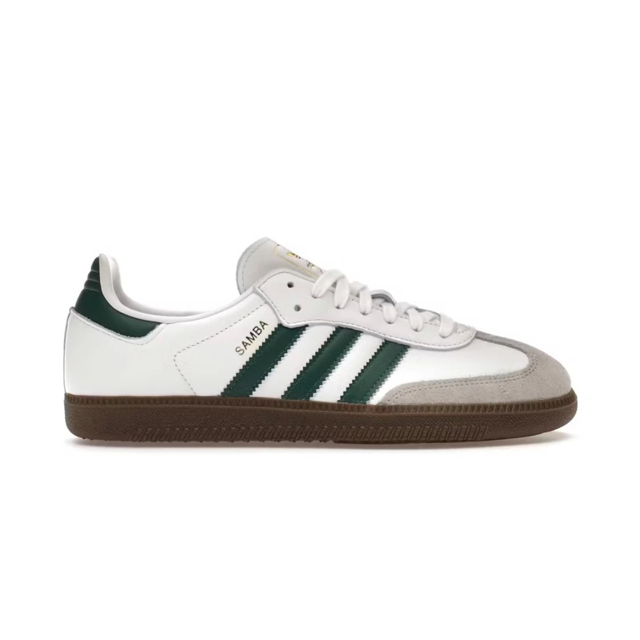 adidas Samba OG Cloud White Collegiate Green