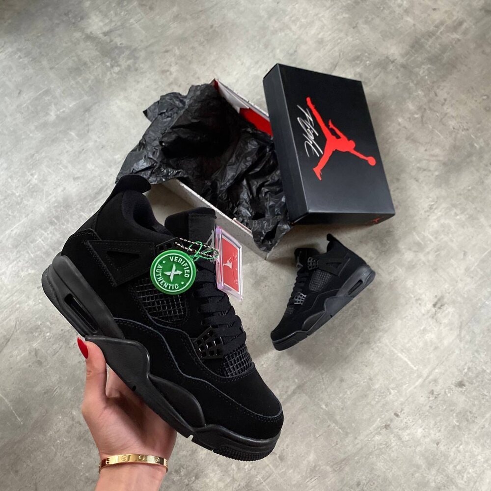 Nike Jordan 4 Retro Black Cat görsel 3