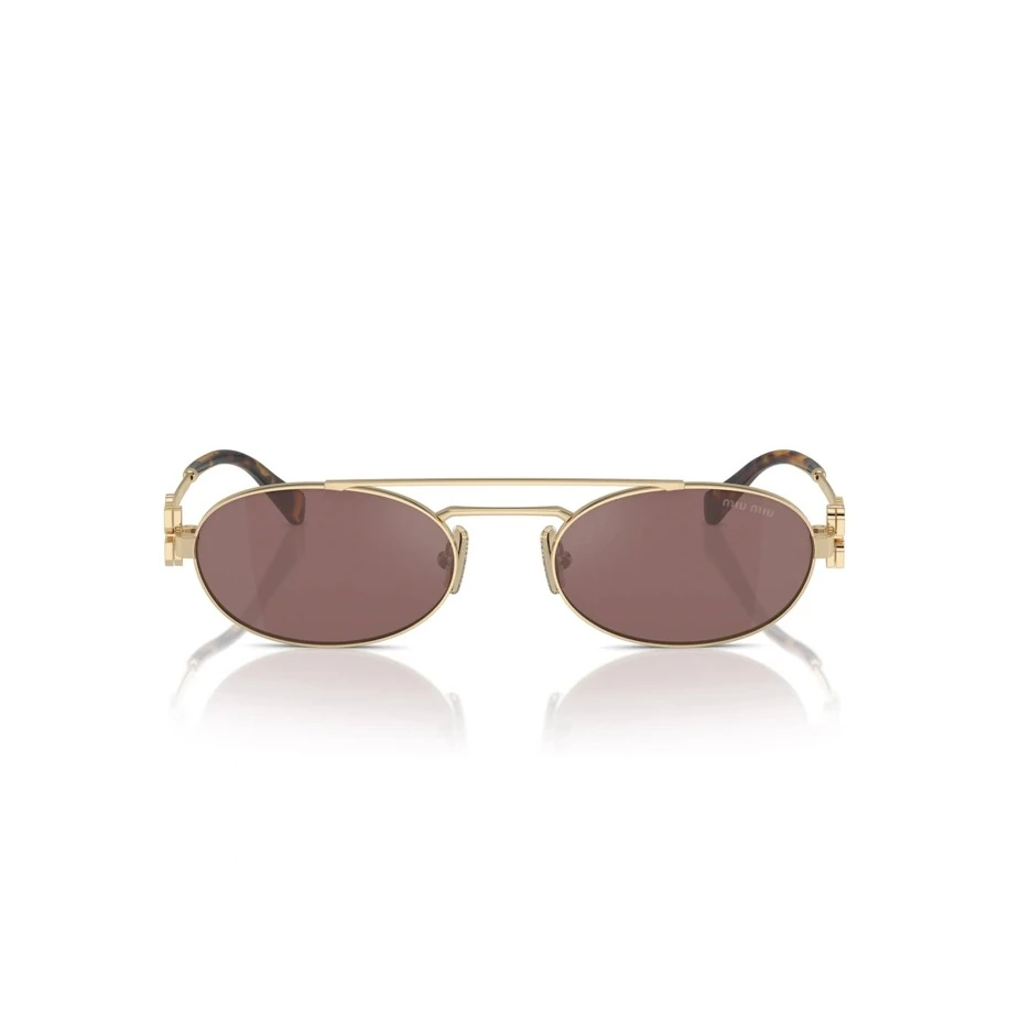 Miu Miu Gözlük Brown Gold görsel 2