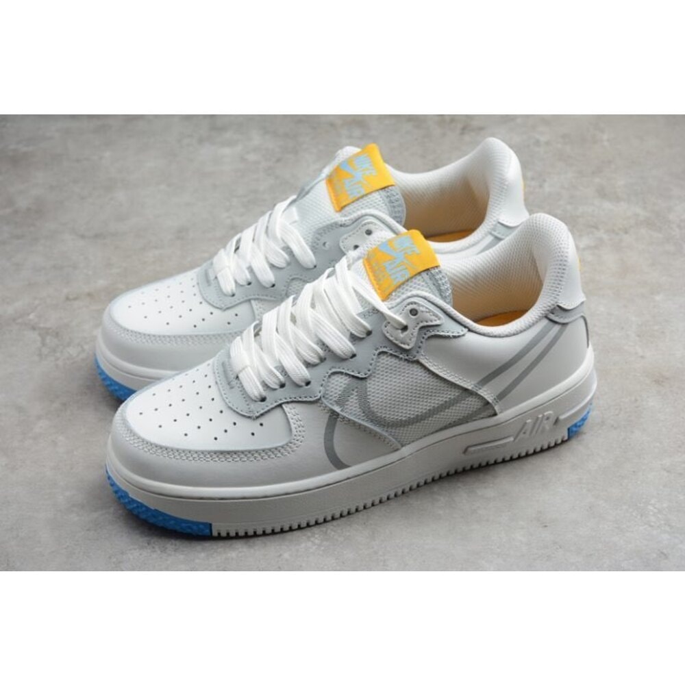 Nike Air Force 1 React Light Smoke Grey görsel 2