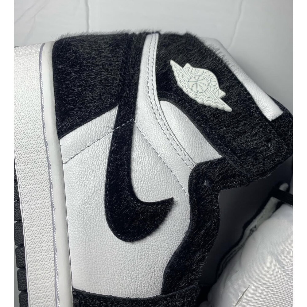 Air Jordan High Panda Twist Tüylü görsel 3