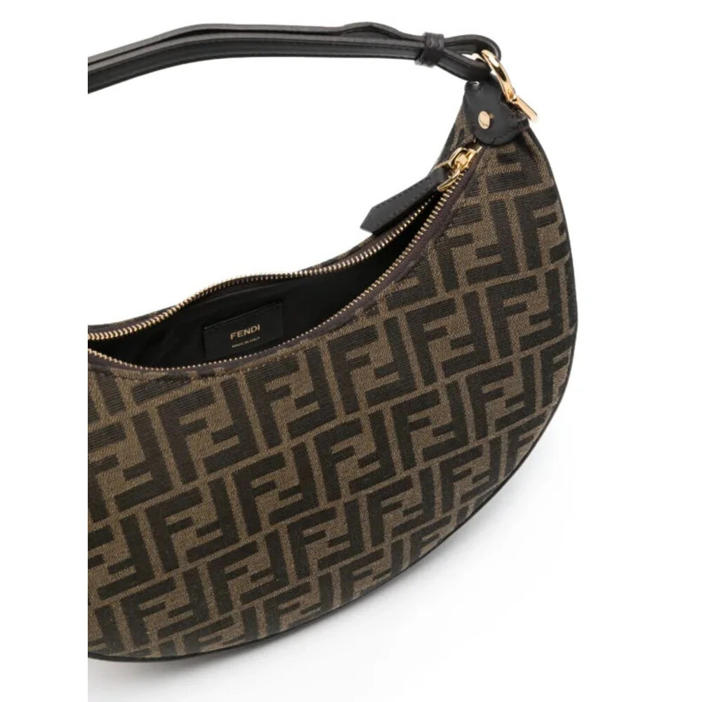 Fendi Fendigraphy Bag Brown Black görsel 4