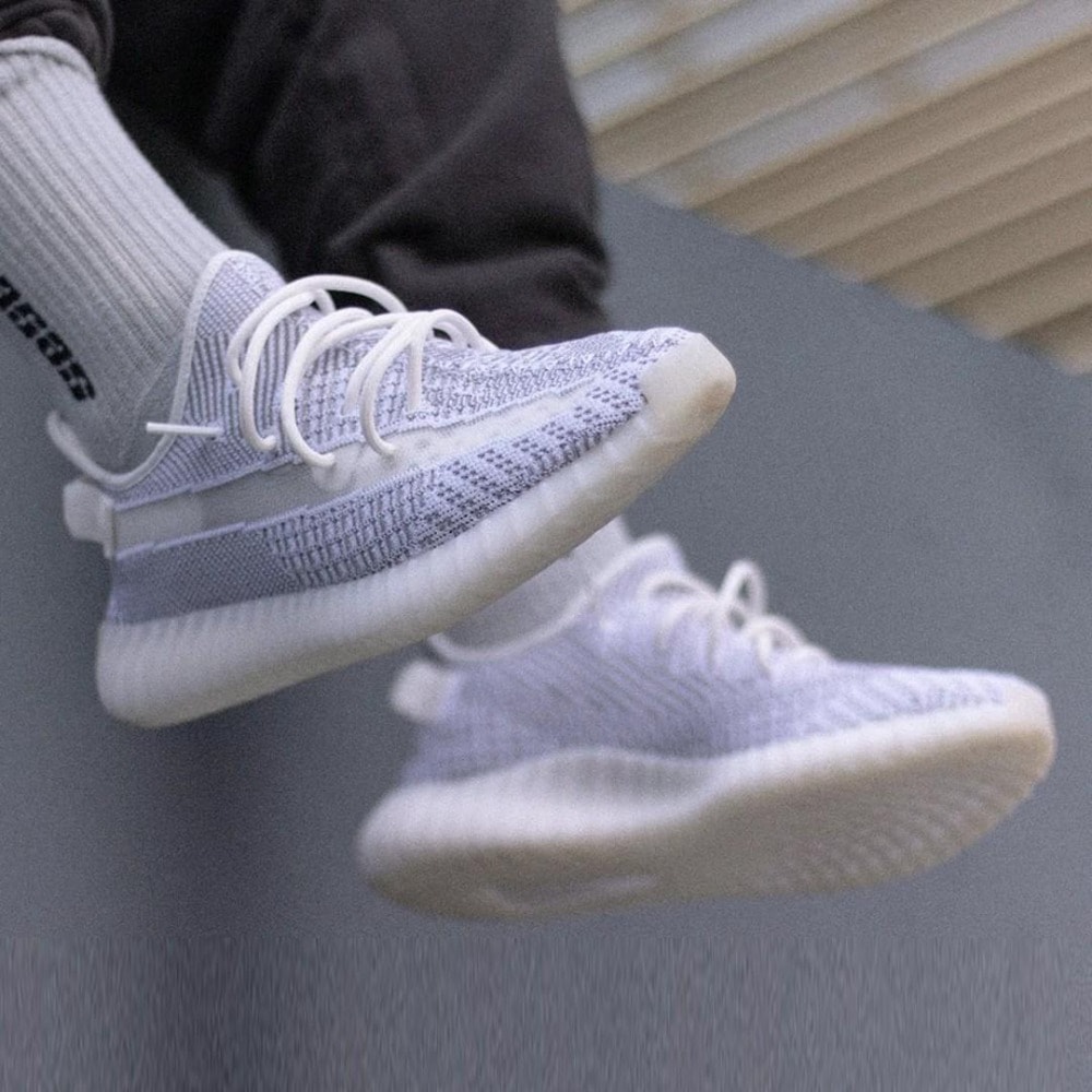 ADIDAS YEEZY BOOST 350 V2 STATIC WHITE REFLECTIVE - AY01ADE0021