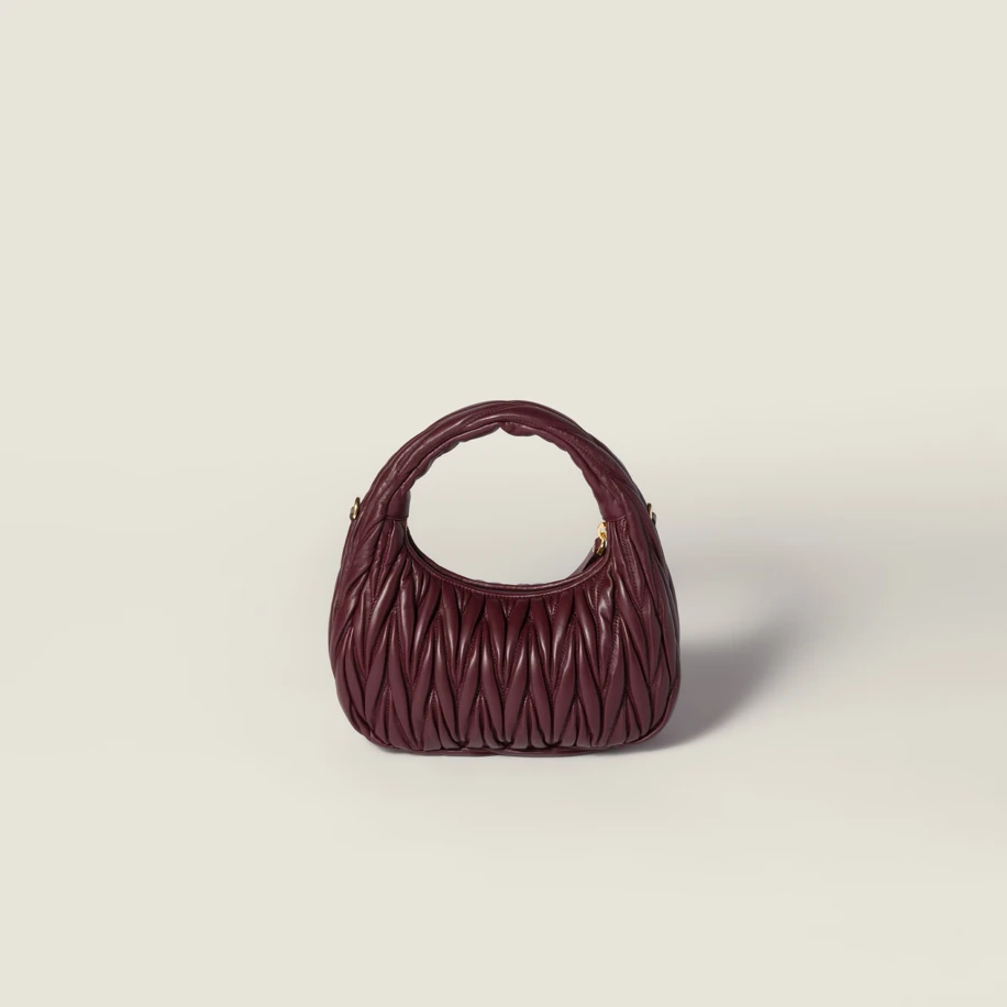 Miu Miu Wander Bag Bordeaux görsel 4