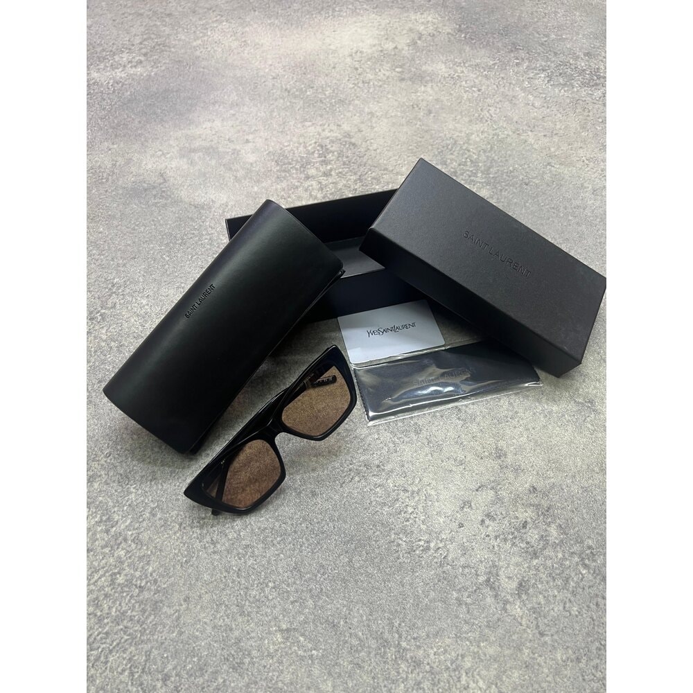 Saint Lauren SL276 Black Brown görsel 4