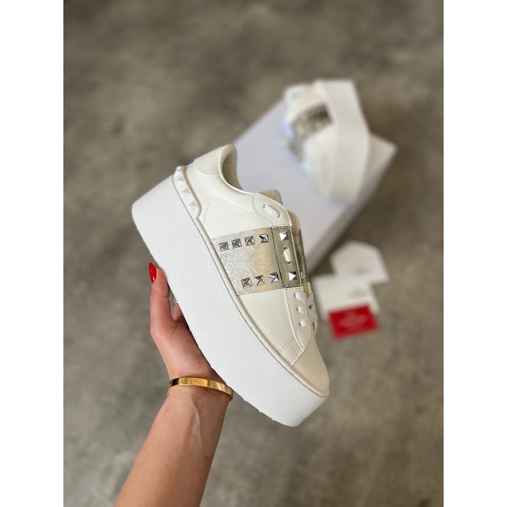 Valentino Women White Silver görsel 4