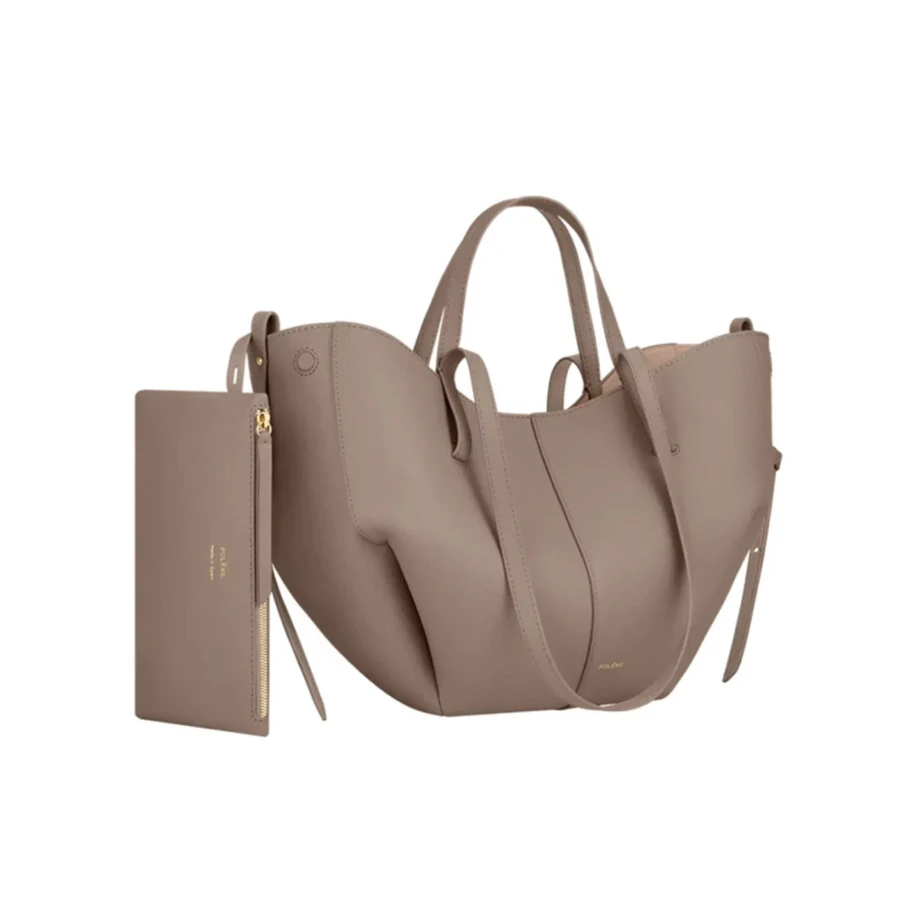 Polene Cyme Mini Beige görsel 2