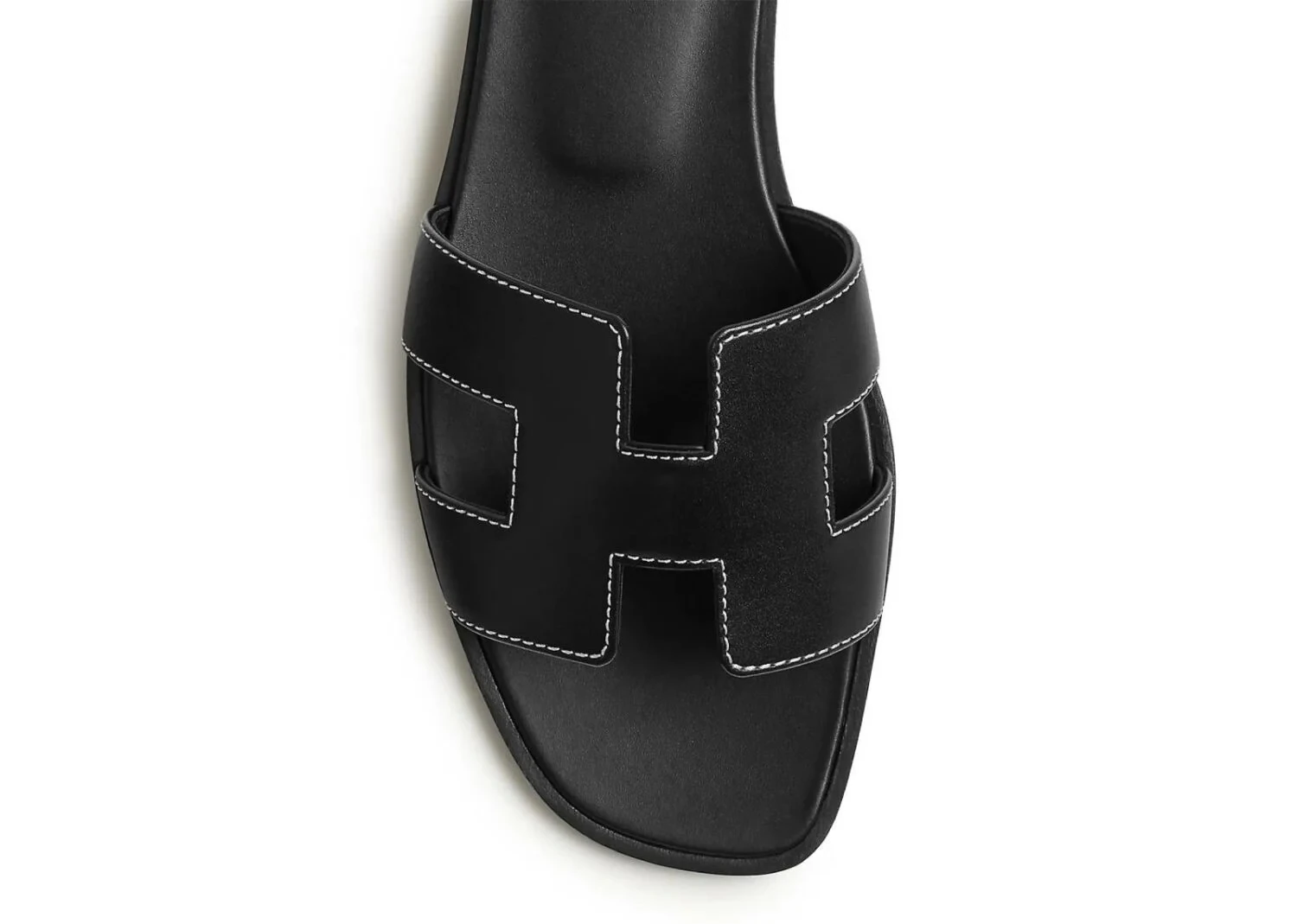 Hermes Oran Sandal Nior Box Calfskin Leather görsel 3